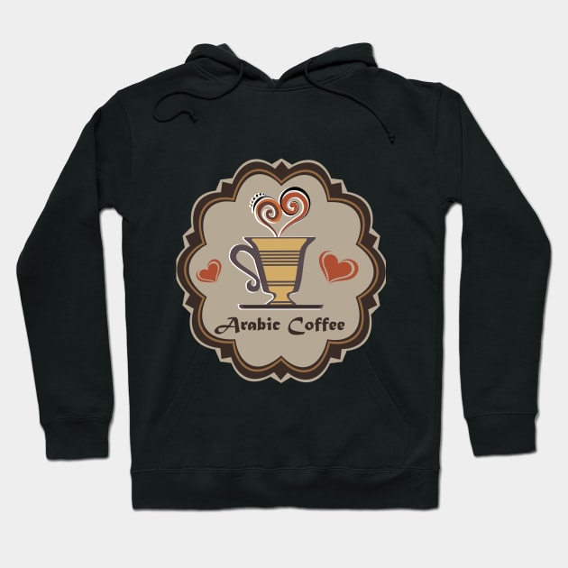 Arabic coffee Hoodie by Muse